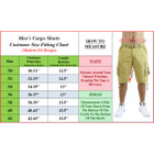 Men's Distressed Belted Cotton Cargo Shorts product image