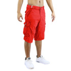 Men's Distressed Belted Cotton Cargo Shorts product image