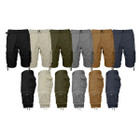 Men's Distressed Belted Cotton Cargo Shorts product image