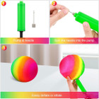 Waloo® 9-Inch Rainbow Playground Ball (2 or 4-Pack) with Hand Pump product image