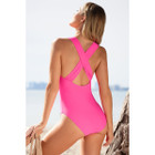 Miranda V-Neck Backless Ruched High Cut Monokini product image