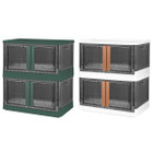 NewHome™ Foldable & Stackable Storage Bins (2-Pack) product image