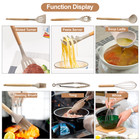 35-Piece Wooden Non-Stick Kitchen Utensils Set, BPA-Free product image