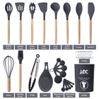 35-Piece Wooden Non-stick Kitchen Utensils Set, Bpa-free product image