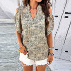 Women's Artistic Edge Open Shoulder Blouse product image