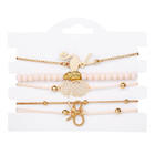 Rose Gold-Tone 5-Piece Bracelet Set product image