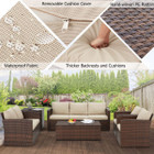 Outdoor Rattan 7-Piece Conversation Set product image