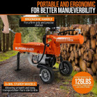 SuperHandy 14-Ton Electric Log Splitter product image