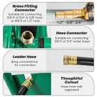 Garden Water Hose Reel Cart with 4 Wheels and Non-slip Grip product image