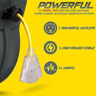 ReelWorks Retractable Mountable Extension Cord Reel product image