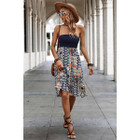 Women's Off-Shoulder Geo Floral Dress product image