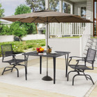 Outdoor Rocking or Swivel Patio Dining Chairs (Set of 2) product image