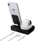 Aduro 3-in-1 Desktop Charging Stand for iPhone, AirPods, & Apple Watch product image