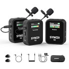 SYNCO Wireless Lavalier Microphone with 2.4G Dual Transmitter product image