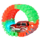 Galaxy Flex-Track 220-Piece Glow-in-the-Dark Track with Electric LED Light Car product image