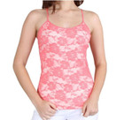 Women’s Seamless Lace Stretch Adjustable Camisole Top product image