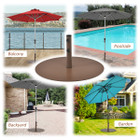 29.5-Inch Outdoor Steel Umbrella Base Stand product image