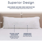 Ultra Cozy 20" X 54" Faux Fur Body Pillow product image