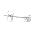 5-Point Tiny Diamond Stud Earrings in Solid Silver product image