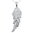 Nearly 1/2-Carat Diamond Angel Wing Necklace product image