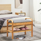 Shoe Rack Bench with Storage Shelf product image