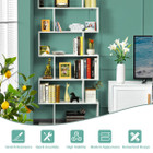 6-Tier S-Shaped Bookshelf Storage Display product image