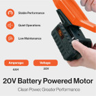 SuperHandy® 20V Upgraded Snow Thrower Power Shovel product image