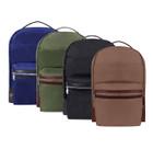 Parker Leather-Trimmed Nylon 15" Laptop Backpack product image