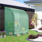 7 x 3.5 x 7-Foot Lean-to Greenhouse with Flower Rack product image