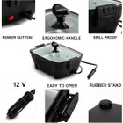 Zone Tech® 12V Portable Roaster With Glass Lid product image