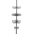 4-Tier Corner Rustproof Shower Caddy product image