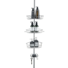 4-Tier Corner Rustproof Shower Caddy product image
