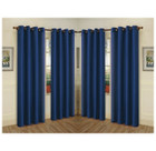 Semi-Sheer Faux Silk 84" Curtain Panels (4-Pack) product image