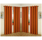 Semi-Sheer Faux Silk 84" Curtain Panels (4-Pack) product image