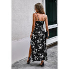 Women's Floral Noir Maxi Wrap Dress product image