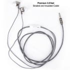 Wired Earbud Headphones with Passive Noise Cancelling product image