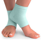 Open-Toe Moisturizing Gel Heel Socks for Dry/Cracked Skin (4-Pair) product image