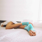 Open-Toe Moisturizing Gel Heel Socks for Dry/Cracked Skin (4-Pair) product image
