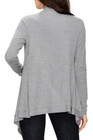 Women's Basic Draped Long Sleeve Open Front Knit Cardigan product image