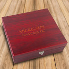 Personalized Rosewood Martini Gift Set Box product image