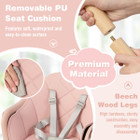 6-in-1 Convertible Wooden Highchair and Feeding Chair product image
