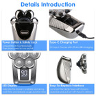 iMounTEK 5-In-1 Rechargeable Shaving Kit product image
