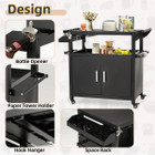 Outdoor Grill Cart with Storage Cabinet product image