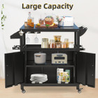 Outdoor Grill Cart with Storage Cabinet product image