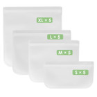 NewHome™ 20-Piece Reusable Food Storage Bags product image