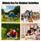 LakeForest® Wide Brim Fishing Hat with Solar Fans product image