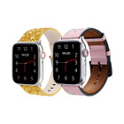 Waloo Bling and Breathable Leather Bands For Apple Watch  (2-Pack)  product image