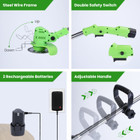 iGardenPro Rechargeable Grass Trimmer (12 or 24-Volt) product image