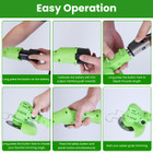 iGardenPro Rechargeable Grass Trimmer (12 or 24-Volt) product image