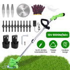 iGardenPro Rechargeable Grass Trimmer (12 or 24-Volt) product image